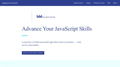 Screenshot preview of ericelliottjs.com