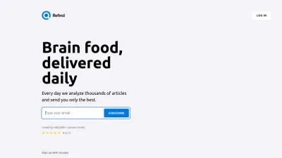Screenshot preview of refind.com