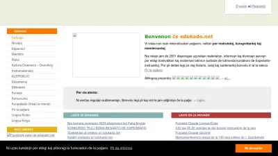 Screenshot preview of edukado.net
