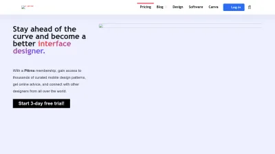 Screenshot preview of pttrns.com