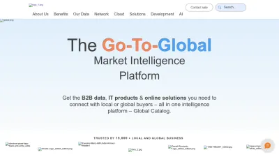 Screenshot preview of globalcatalog.com