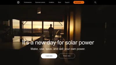 Screenshot preview of enphase.com