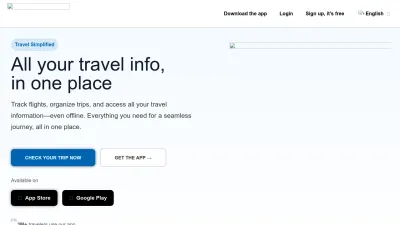 Screenshot preview of checkmytrip.com