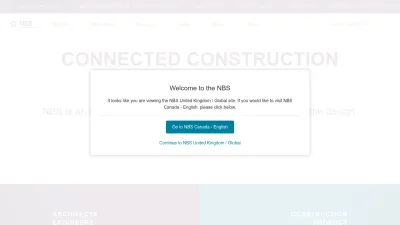 Screenshot preview of thenbs.com