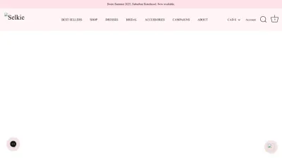 Screenshot preview of selkiecollection.com
