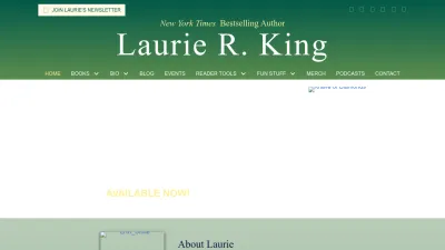 Screenshot preview of laurierking.com