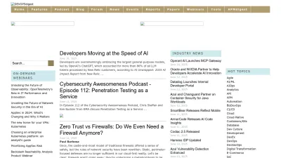 Screenshot preview of devopsdigest.com