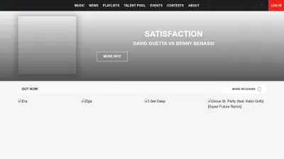 Screenshot preview of spinninrecords.com