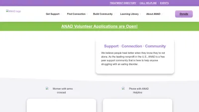 Screenshot preview of anad.org