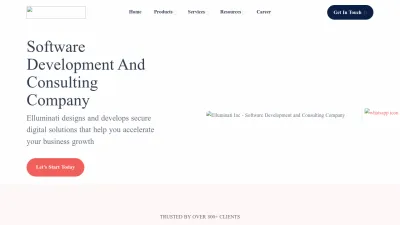 Screenshot preview of elluminatiinc.com