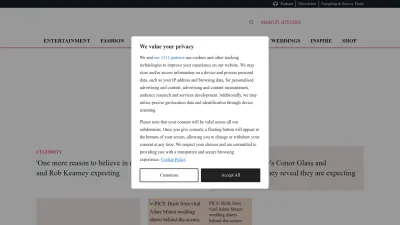 Screenshot preview of evoke.ie