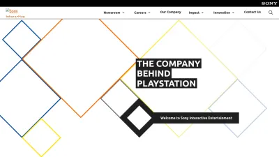 Screenshot of Sonyinteractive.com