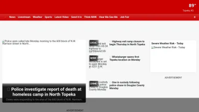 Screenshot preview of wibw.com