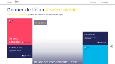 Screenshot preview of apec.fr