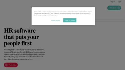 Screenshot preview of peoplehr.com