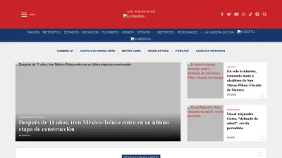 Screenshot preview of lasillarota.com