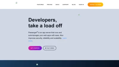 Screenshot preview of phusionpassenger.com