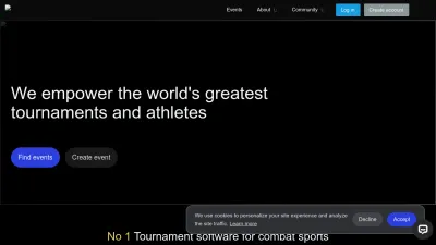 Screenshot preview of smoothcomp.com
