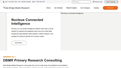 Screenshot preview of databridgemarketresearch.com