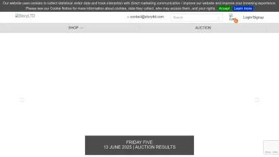 Screenshot preview of storyltd.com