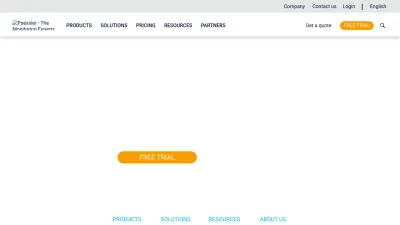 Screenshot preview of paessler.com