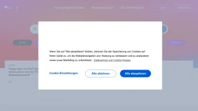 Screenshot preview of yougov.de