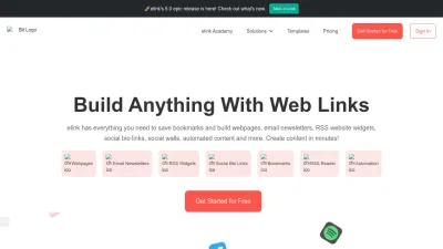 Screenshot preview of elink.io