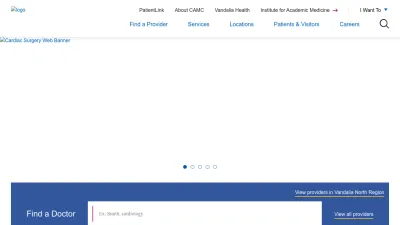 Screenshot preview of camc.org