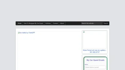 Screenshot preview of mycarquest.com