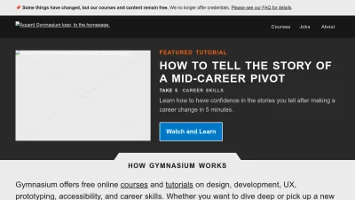 Screenshot preview of thegymnasium.com