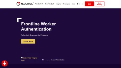 Screenshot preview of 1kosmos.com