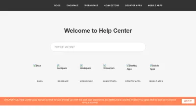 Screenshot preview of helpcenter.onlyoffice.com