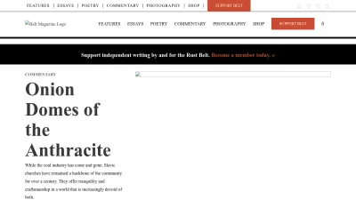 Screenshot preview of beltmag.com