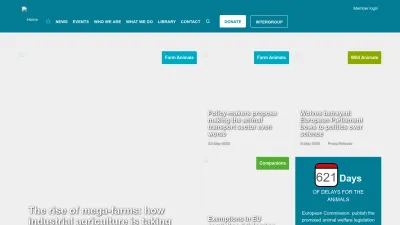 Screenshot preview of eurogroupforanimals.org