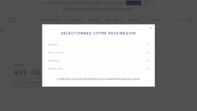 Screenshot preview of chaumet.com