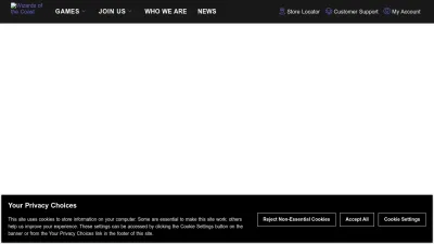 Screenshot of Company.wizards.com