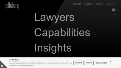 Screenshot preview of pillsburylaw.com