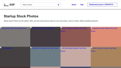 Screenshot preview of startupstockphotos.com