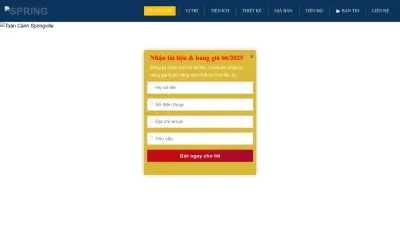 Screenshot preview of springvillegamuda.net