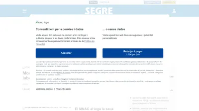 Screenshot preview of segre.com