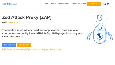 Screenshot preview of zaproxy.org