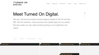 Screenshot preview of turnedondigital.com