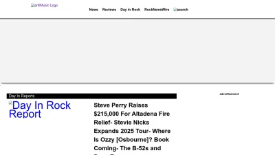 Screenshot preview of antimusic.com