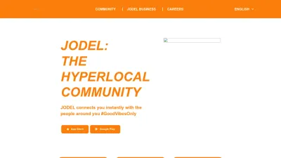 Screenshot preview of jodel.com
