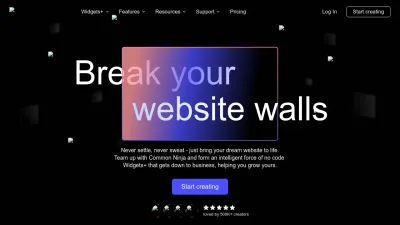 Screenshot preview of commoninja.com