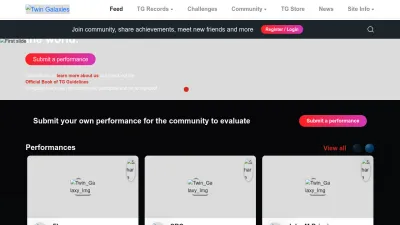 Screenshot preview of twingalaxies.com