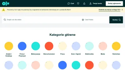 Screenshot preview of olx.pl
