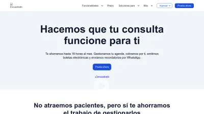 Screenshot preview of encuadrado.com