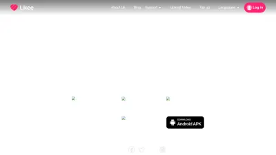 Screenshot preview of likee.video