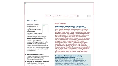 Screenshot preview of vtpi.org